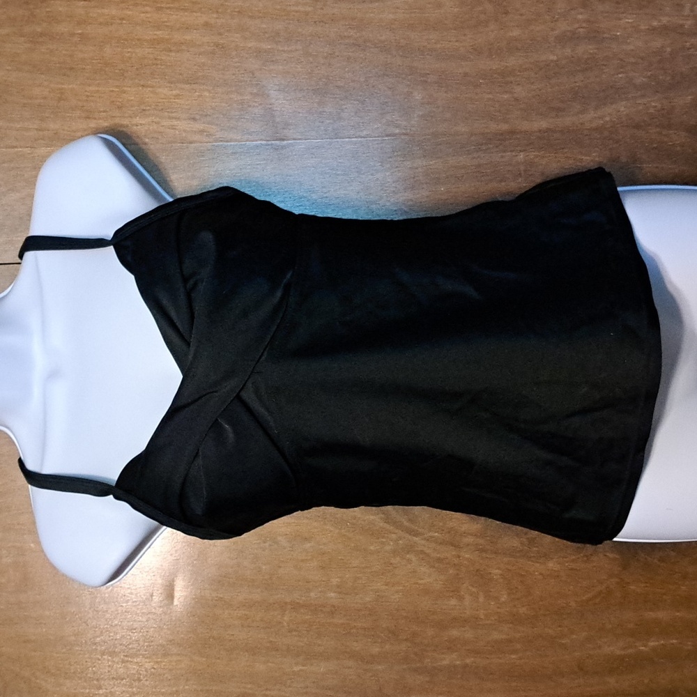 Athleta Black Swim Top
